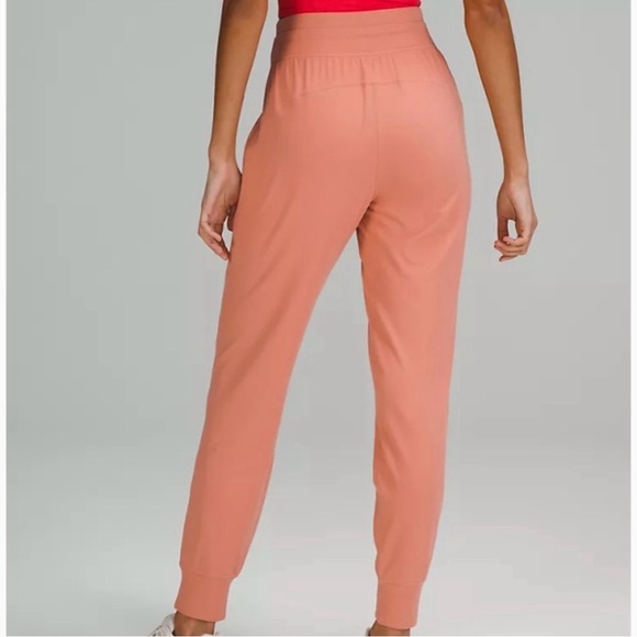 Ready to Rulu High-Rise Jogger, Full Length. Pink Savannah size 12 - Picture 3 of 9